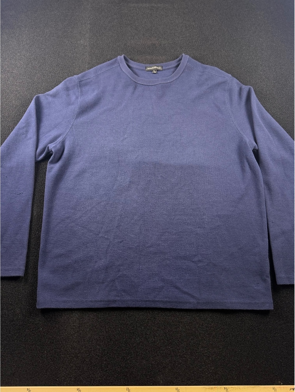 Banana Republic Men's XL Waffle Knit Crewneck Shirt